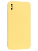 Силиконовый чехол Soft edge для iPhone XS Max желтый