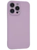 Силиконовый чехол Soft edge для iPhone 14 Pro Max розовато-лиловый