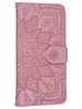 Чехол-книжка Weave Case для Oppo Reno 7 розовая