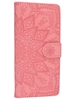 Чехол-книжка Weave Case для Samsung Galaxy M33 розовая