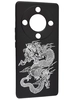 Силиконовый чехол Soft edge для Huawei Honor X9a китайский дракон