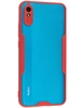 Тонкий пластиковый чехол Bubble для Xiaomi Redmi 9A красный