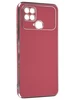 Силиконовый чехол Electroplate case для Xiaomi Poco C40 красный