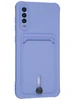 Силиконовый чехол Pocket для Samsung Galaxy A50 / A30s сиреневый