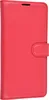 Чехол-книжка PU для Xiaomi Poco F3 / Mi 11i красная с магнитом