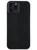 Тонкий пластиковый чехол Slim для iPhone 13 Pro Max черный матовый