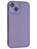 Силиконовый чехол Shine для iPhone 14 фиолетовый