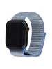Ремешок Nylon для Apple Watch 38, 40, 41 на липучке голубой