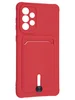 Силиконовый чехол Pocket для Samsung Galaxy A73 5G красный