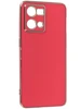 Силиконовый чехол Electroplate case для Oppo Reno 7 красный