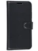 Чехол-книжка PU для Huawei Honor 5C черная с магнитом (с отпечатком)