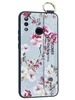 Силиконовый чехол Flower для Huawei Nova 3 Весенние цветы (с ручкой)