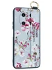 Силиконовый чехол Flower для Huawei Nova Y90 Весенние цветы (с ручкой)