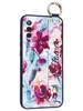 Силиконовый чехол Flower для Xiaomi Mi A3 Акварельные цветы (с ручкой)