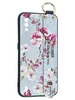Силиконовый чехол Flower для Samsung Galaxy A01 Весенние цветы (с ручкой)