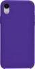 Силиконовый чехол Silicone Case для iPhone XR фиолетовый