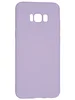 Силиконовый чехол Soft для Samsung Galaxy S8+ G955 розовато-лиловый