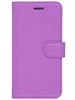 Чехол-книжка PU для Xiaomi Redmi 4X фиолетовая с магнитом