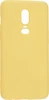 Силиконовый чехол Soft для OnePlus 6 желтый