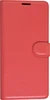 Чехол-книжка PU для Xiaomi Redmi Note 8 Pro красная с магнитом