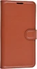 Чехол-книжка PU для Xiaomi Redmi 8A коричневая с магнитом