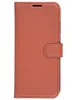 Чехол-книжка PU для ZTE Blade A5 2020 коричневая с магнитом