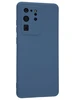 Силиконовый чехол Soft Plus для Samsung Galaxy S20 Ultra синий