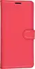 Чехол-книжка PU для Xiaomi Redmi 9T красная с магнитом