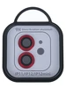 Защитное стекло КейсБерри MX для iPhone 11 на камеру красное №1