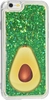Силиконовый чехол Brilliant sand для iPhone 6, 6S Авокадо зеленое конфетти