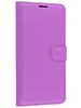 Чехол-книжка PU для Realme 9i 4G фиолетовая с магнитом