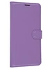 Чехол-книжка PU для Xiaomi Redmi 10C фиолетовая с магнитом