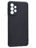Силиконовый чехол Carboniferous для Samsung Galaxy A23 4G черный