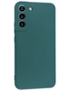 Силиконовый чехол Soft edge для Samsung Galaxy S22 Plus темно-зеленый