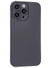 Тонкий пластиковый чехол Slim для iPhone 14 Pro Max черный матовый