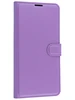 Чехол-книжка PU для Tecno Pova 3 фиолетовая с магнитом