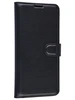 Чехол-книжка PU для Vivo Y35 черная с магнитом