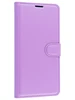 Чехол-книжка PU для Infinix Note 12 Pro NFC / Note 12 2023 фиолетовая с магнитом
