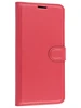 Чехол-книжка PU для Oppo A96 красная с магнитом