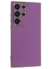 Силиконовый чехол Electroplate case для Samsung Galaxy S23 Ultra розово-сиреневый