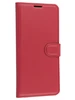 Чехол-книжка PU для Huawei Honor X7a (Plus) красная с магнитом