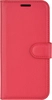 Чехол-книжка PU для Nokia 7.1 красный с магнитом