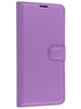Чехол-книжка PU для Tecno Camon 19 фиолетовая с магнитом