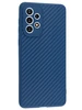 Силиконовый чехол Carboniferous для Samsung Galaxy A33 5G синий