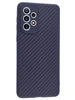 Силиконовый чехол Carboniferous для Samsung Galaxy A33 5G фиолетовый