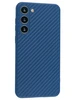 Силиконовый чехол Carboniferous для Samsung Galaxy S23 Plus синий