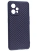 Силиконовый чехол Carboniferous для Realme 9 Pro / Realme 9 5G фиолетовый