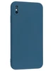 Силиконовый чехол Soft edge для iPhone XS Max синий