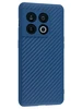 Силиконовый чехол Carboniferous для OnePlus 10 Pro синий