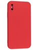 Силиконовый чехол Soft edge для iPhone X, XS, 10 красный